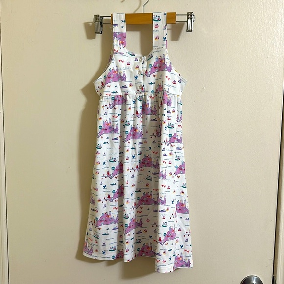 EUC Katydid Martha’s Vineyard Princess Nautical Button Sundress - Picture 1 of 4